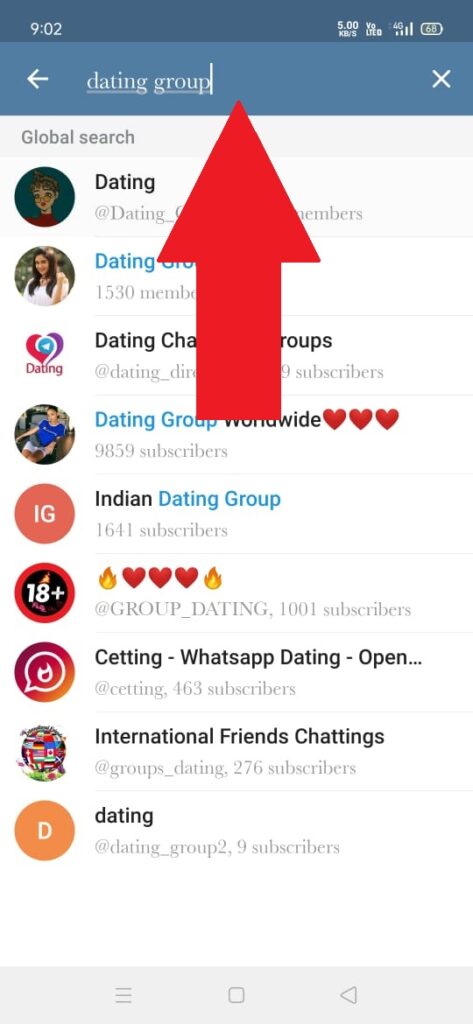 Guide For Join Telegram Dating Groups Links: 3 Steps.